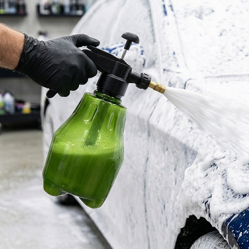 Pressure Washer Foam Gun - 1.5L 자동차 세척 스프레이 병, 휴대용