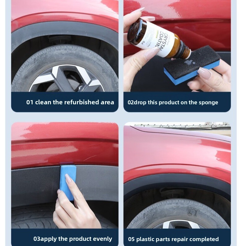Trim Restorer Plastic - 새로운 내구성 크리스탈 코팅 복원 코팅