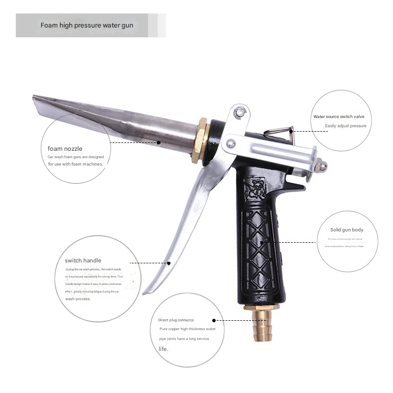 고압 세차 폼건 휴대용 고압 분사기 플랫 노즐 세차 물 - Pressure Washer Foam Gun 리뷰 및 가격