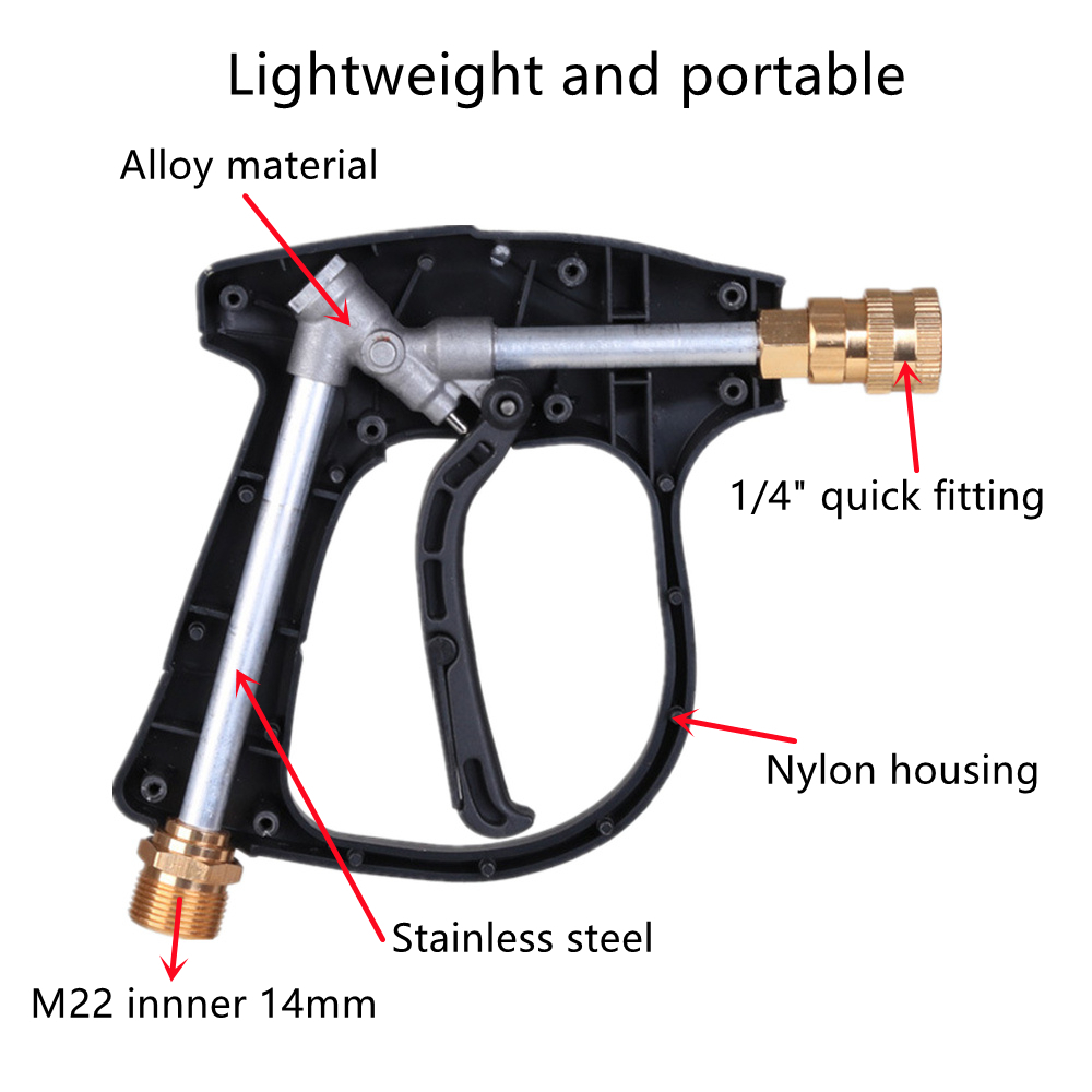 고압 세척기 건+스노우 폼 캐논 세트 알루미늄 소재 스 - Pressure Washer Foam Gun 리뷰 및 가격