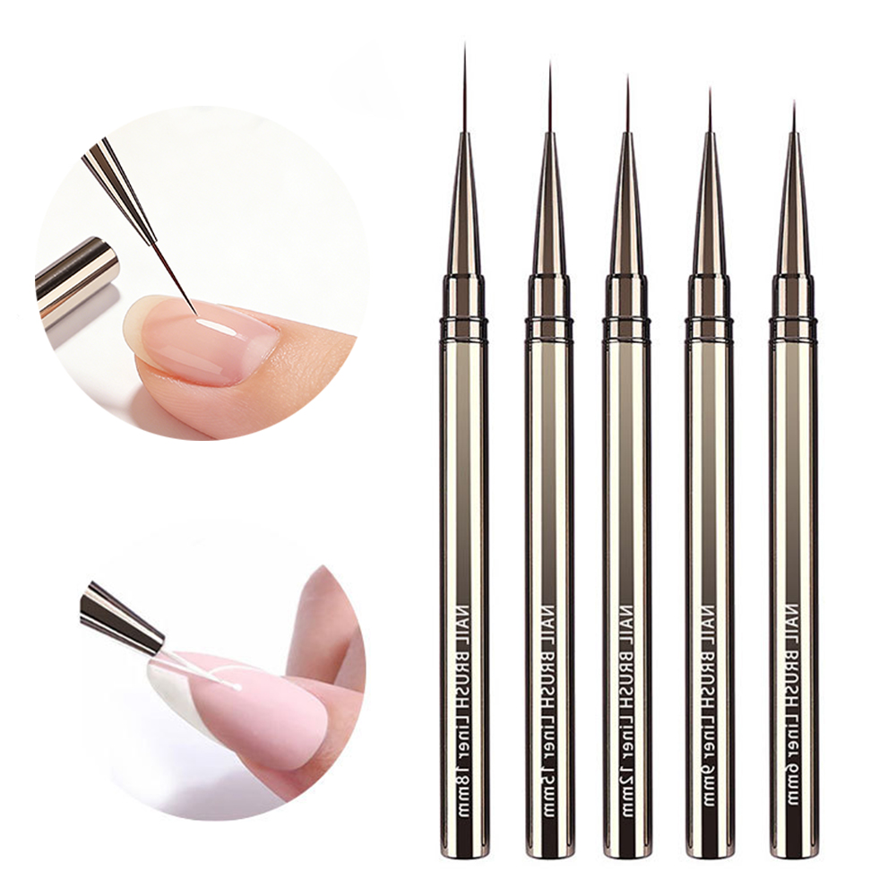 5피스 전문 네일 아트 브러쉬 세트, 정밀한 윤곽선과  - Detailing Brush Set 리뷰 및 가격