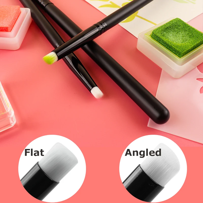 3개/세트 플랫/앵글형 디테일 블렌딩 브러쉬 세트, 미 - Detailing Brush Set 리뷰 및 가격