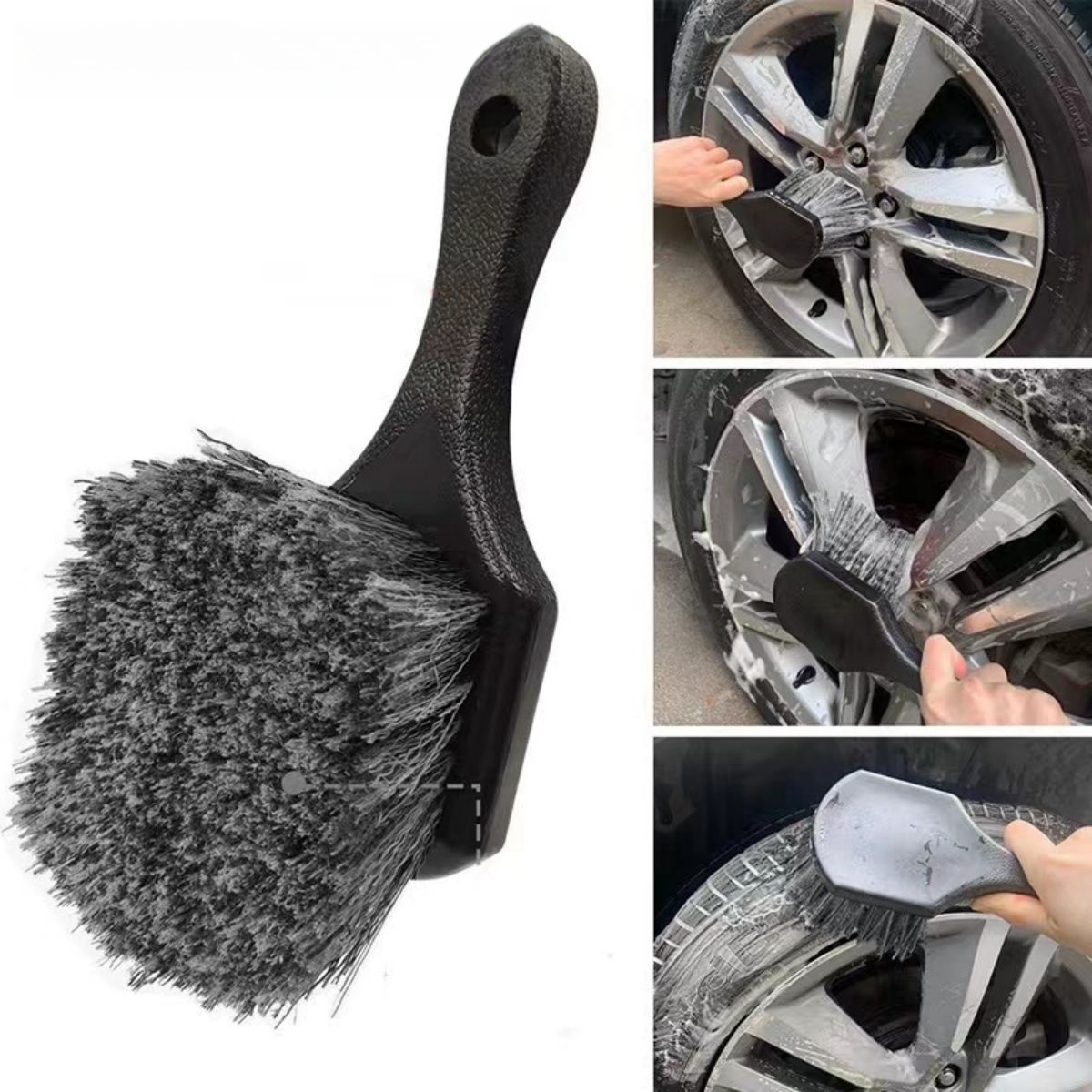 자동차 휠 청소 브러시 디테일 브러시, 짧은 핸들, 타 - Detailing Brush Set 리뷰 및 가격