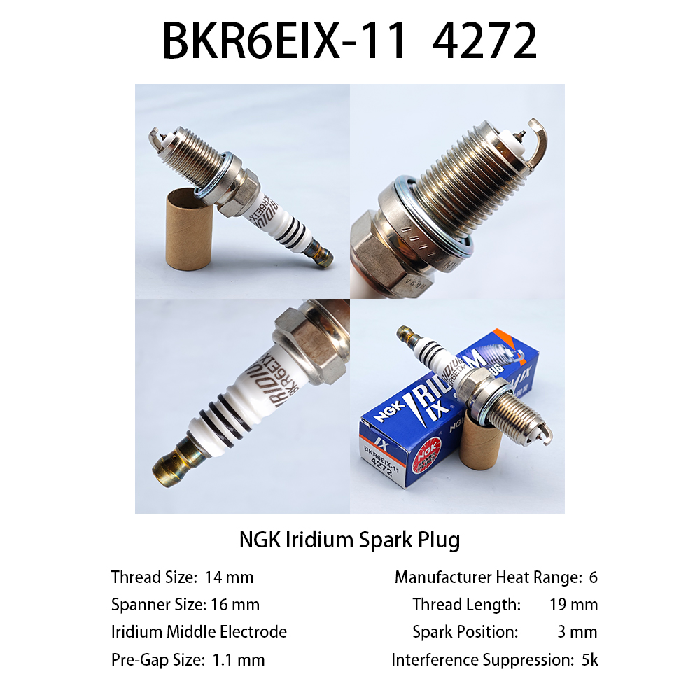 1개 오리지널 NGK IX 이리듐 스파크 플러그 BKR - Ngk Spark Plug Iridium Ix 리뷰 및 가격